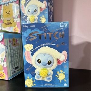 Disney Miniso Stitch "Eat Something Before Sleep" Series Vinyl Figure Blind Box